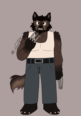 Wolverine furry